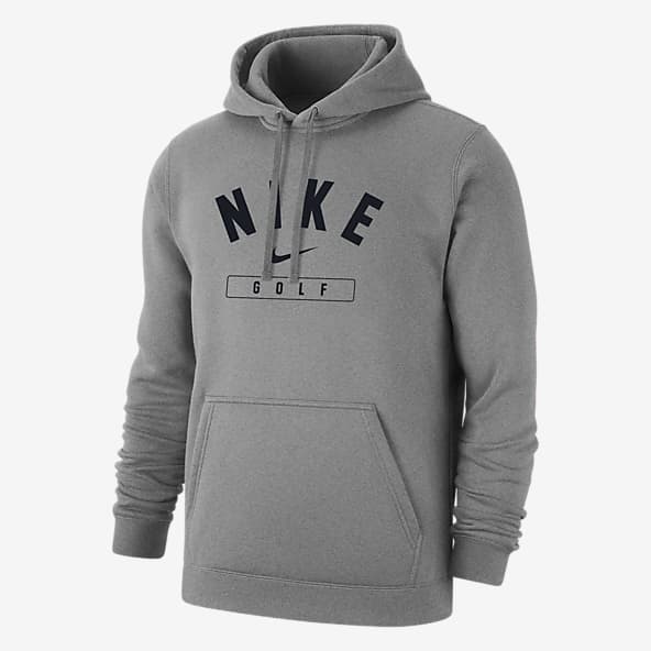 Grey nike golf jumper top